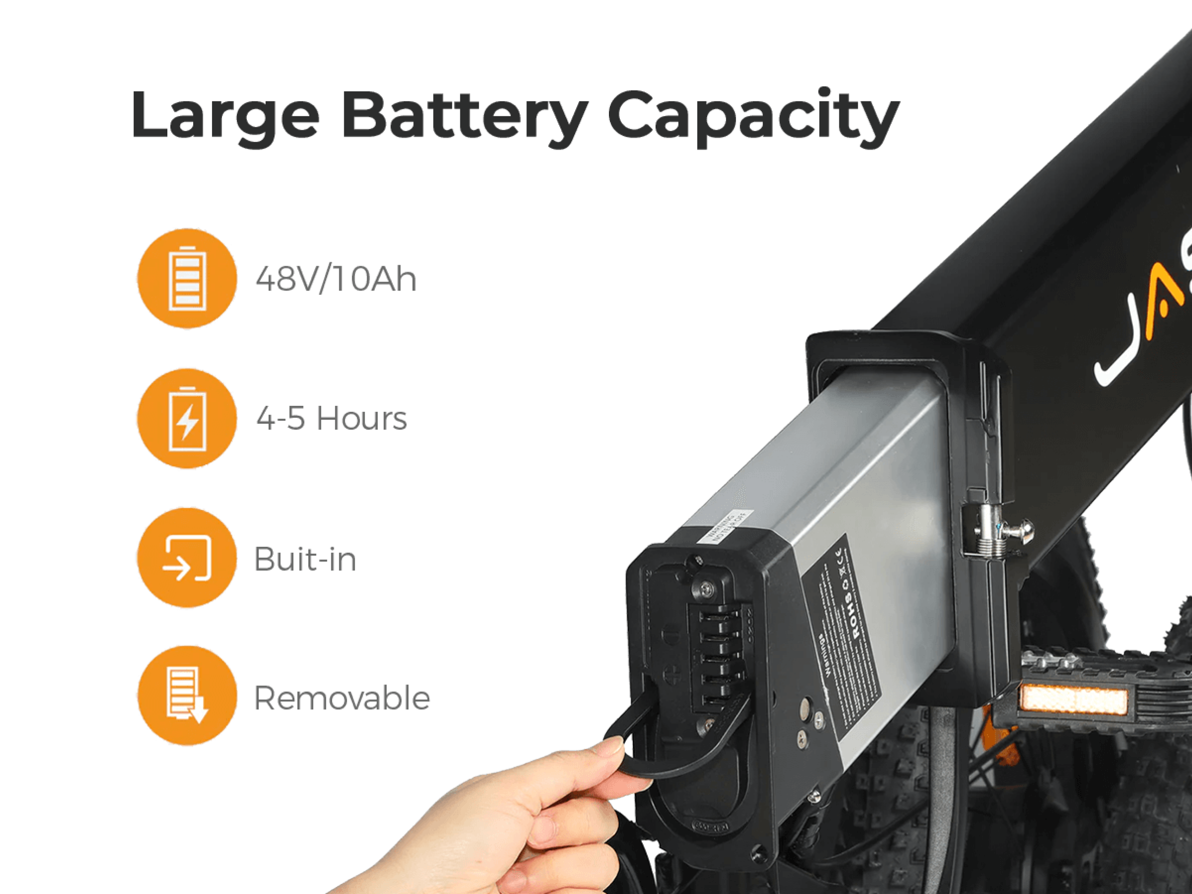Jasion Ebike EB7 Series Battery Pack