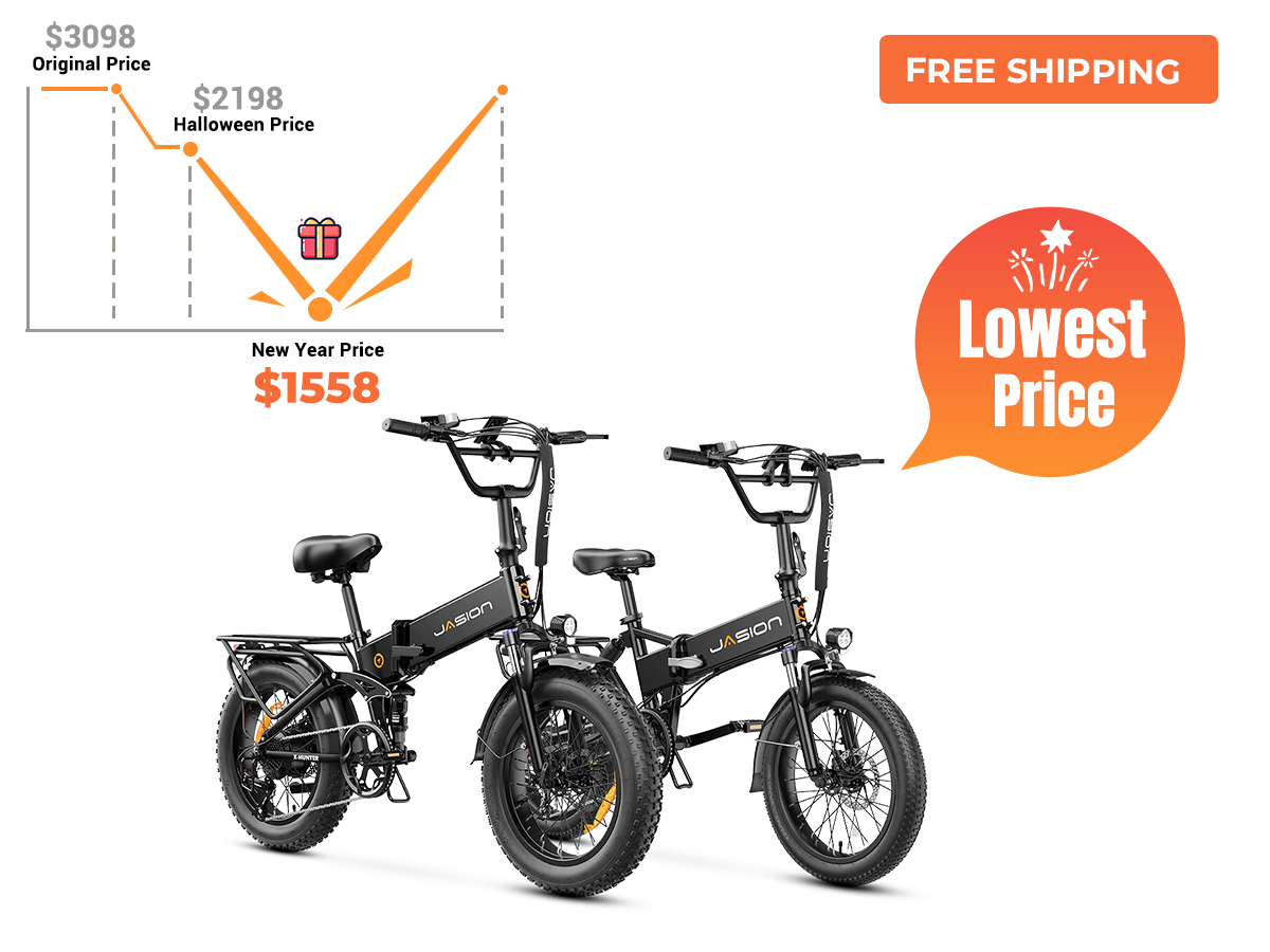 Jasion Ebike®Combo Sale X-Hunter +EB7 2.0