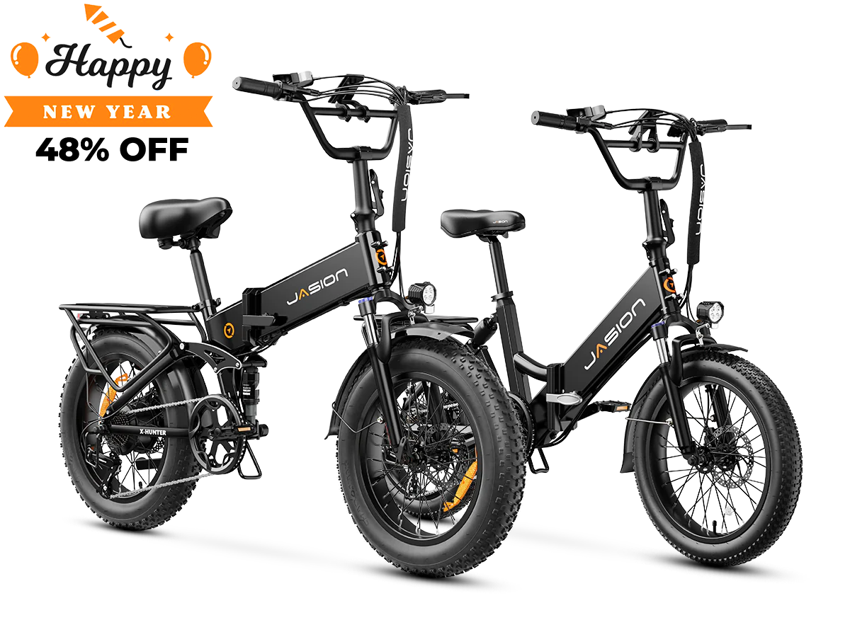 Jasion Ebike®Combo Sale X-Hunter +EB7 ST