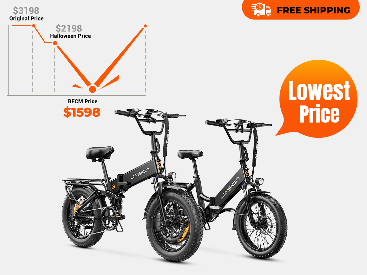 Jasion Ebike®Combo Sale X-Hunter +EB7 ST