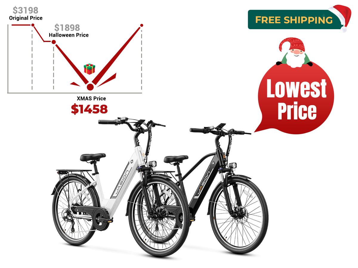 Jasion Ebike®Combo Sale EB5 Roamer+EB5 Roamer ST