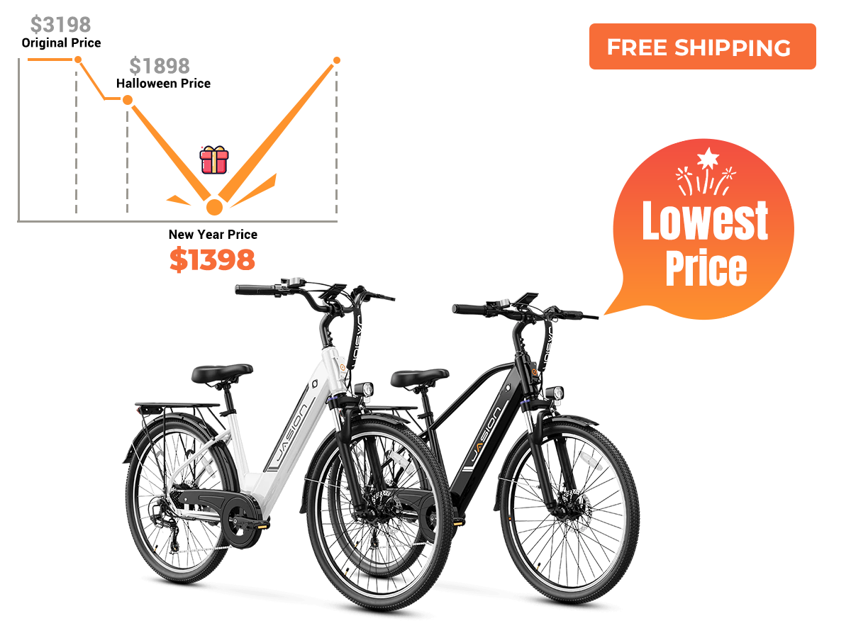 Jasion Ebike®Combo Sale EB5 Roamer+EB5 Roamer ST