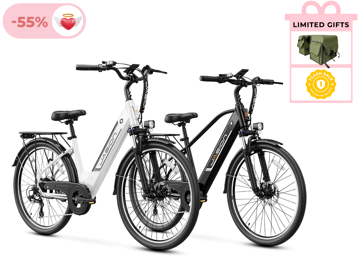 Jasion Ebike Combo Sale EB5 Roamer+EB5 Roamer ST