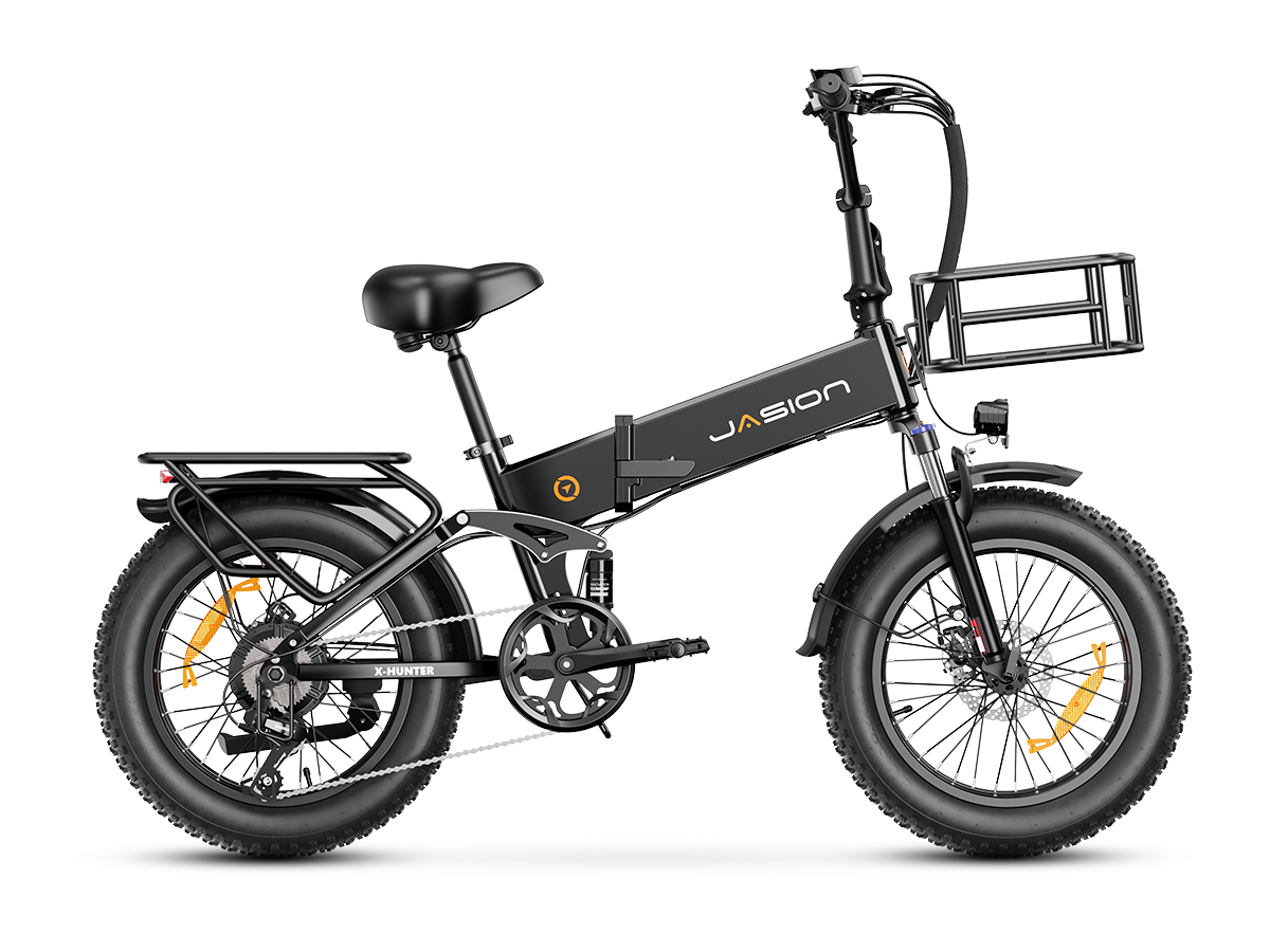 Full Suspension Combo Sale X Hunter 2 Folding Fat Tire Electric Bike