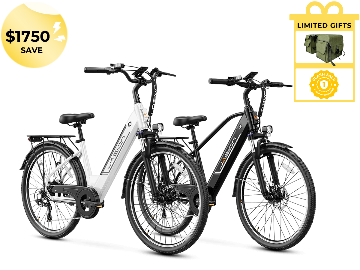 Jasion Ebike Combo Sale EB5 Roamer+EB5 Roamer ST