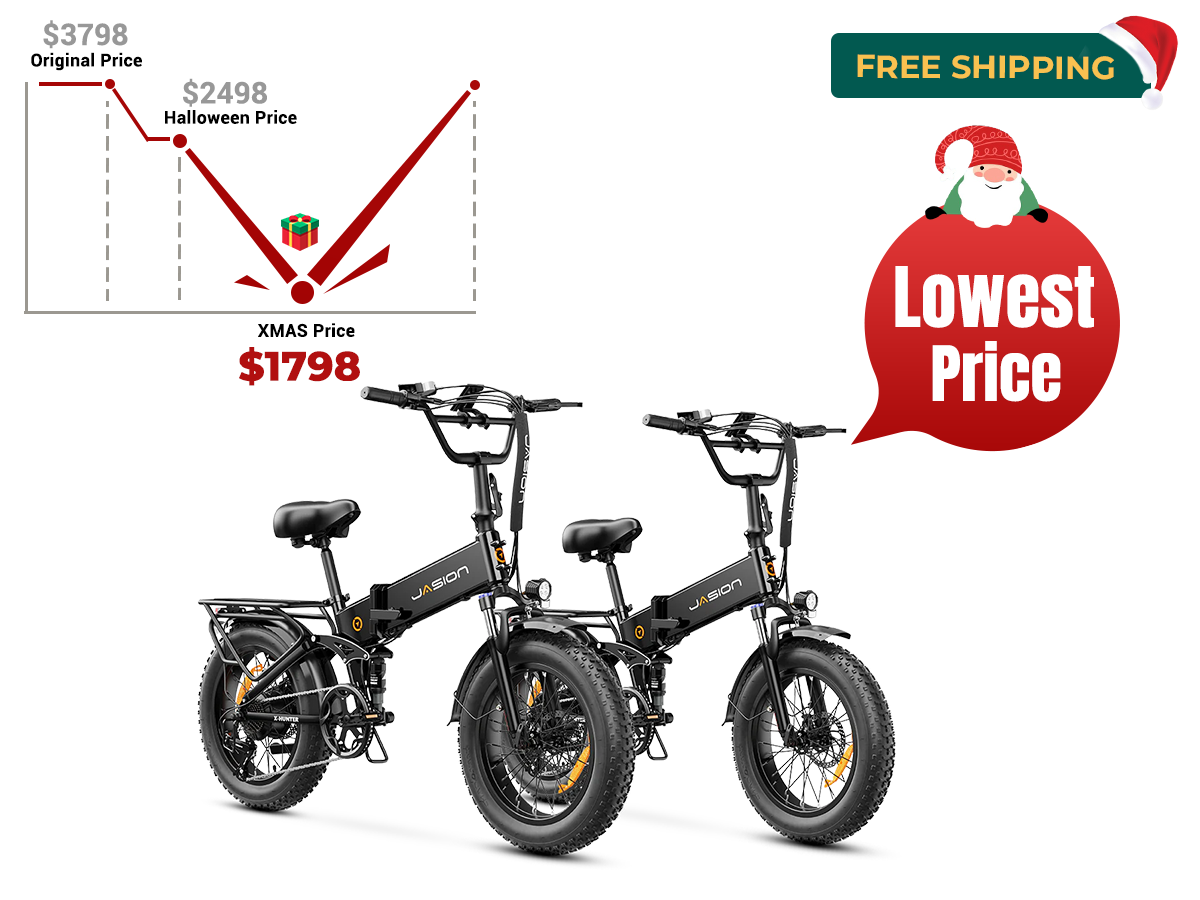 Jasion Ebike®Combo Sale X-Hunter*2