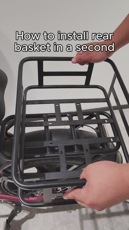 Jasion Ebike Rear Basket